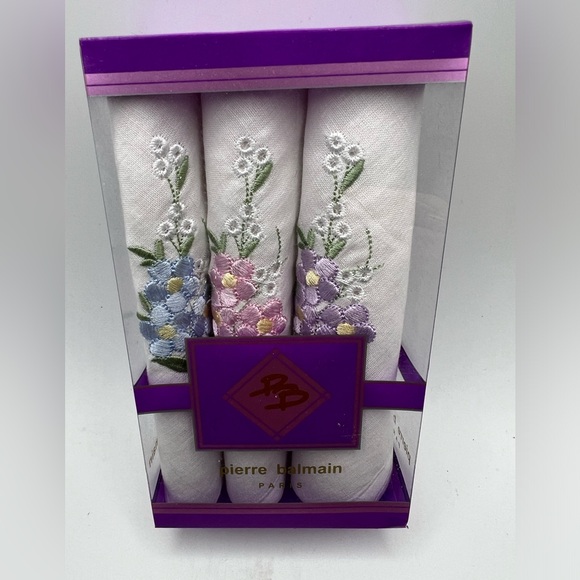 Vintage Pierre Balmain Handkerchief, Pierre Balmain Bandana, Pierre Balmain - Picture 7 of 7